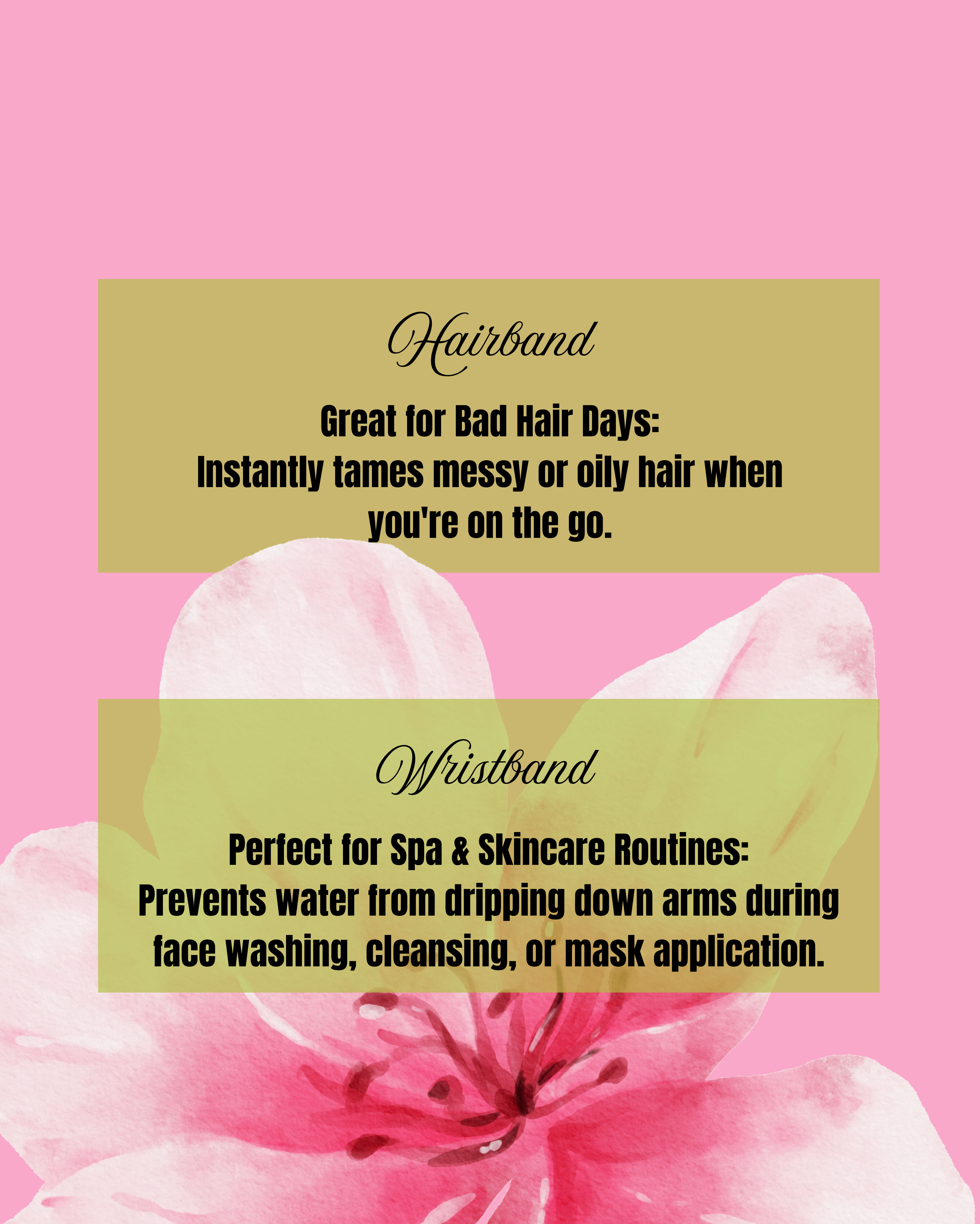 Head Band & Wrist Band