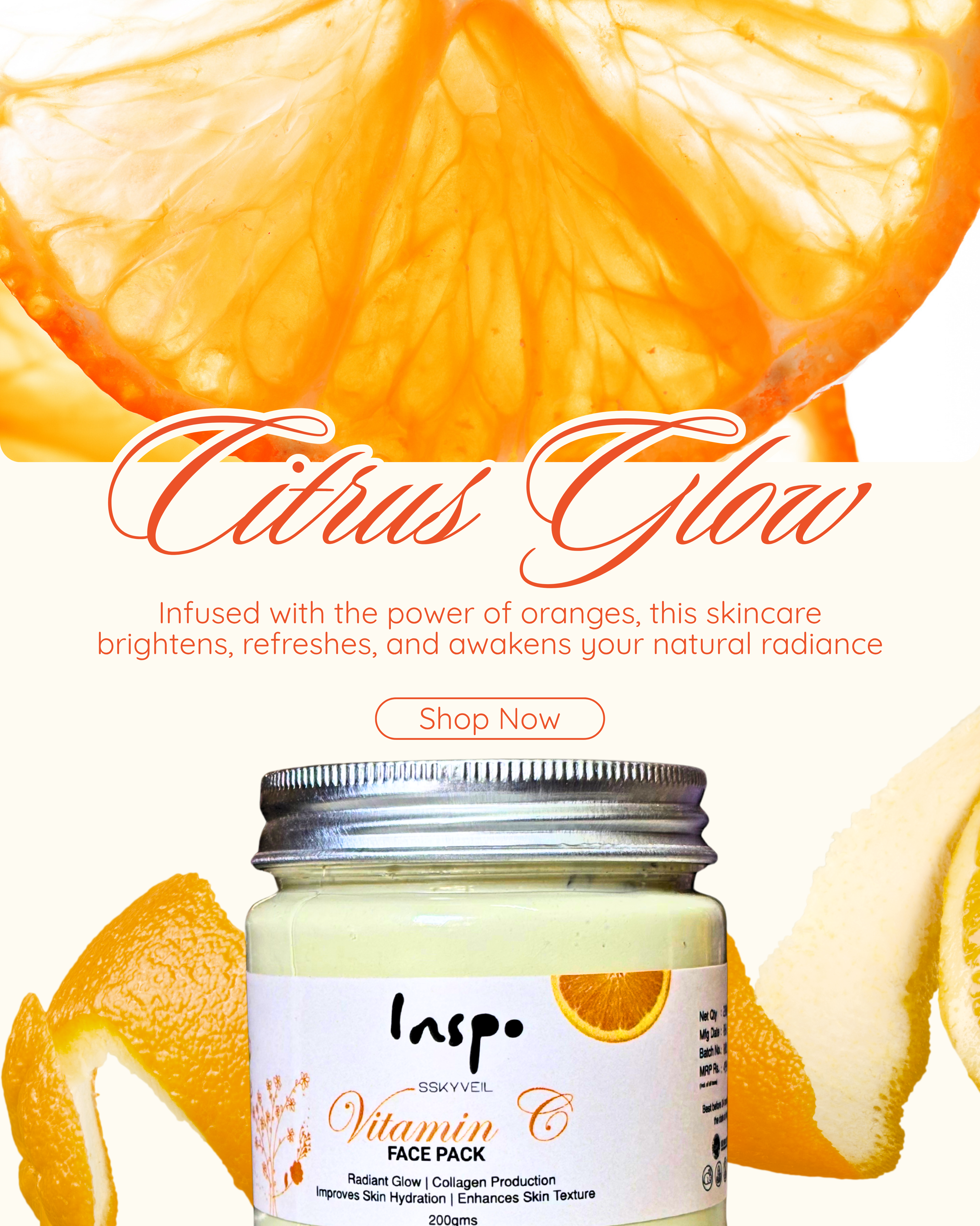 Vitamin C face pack