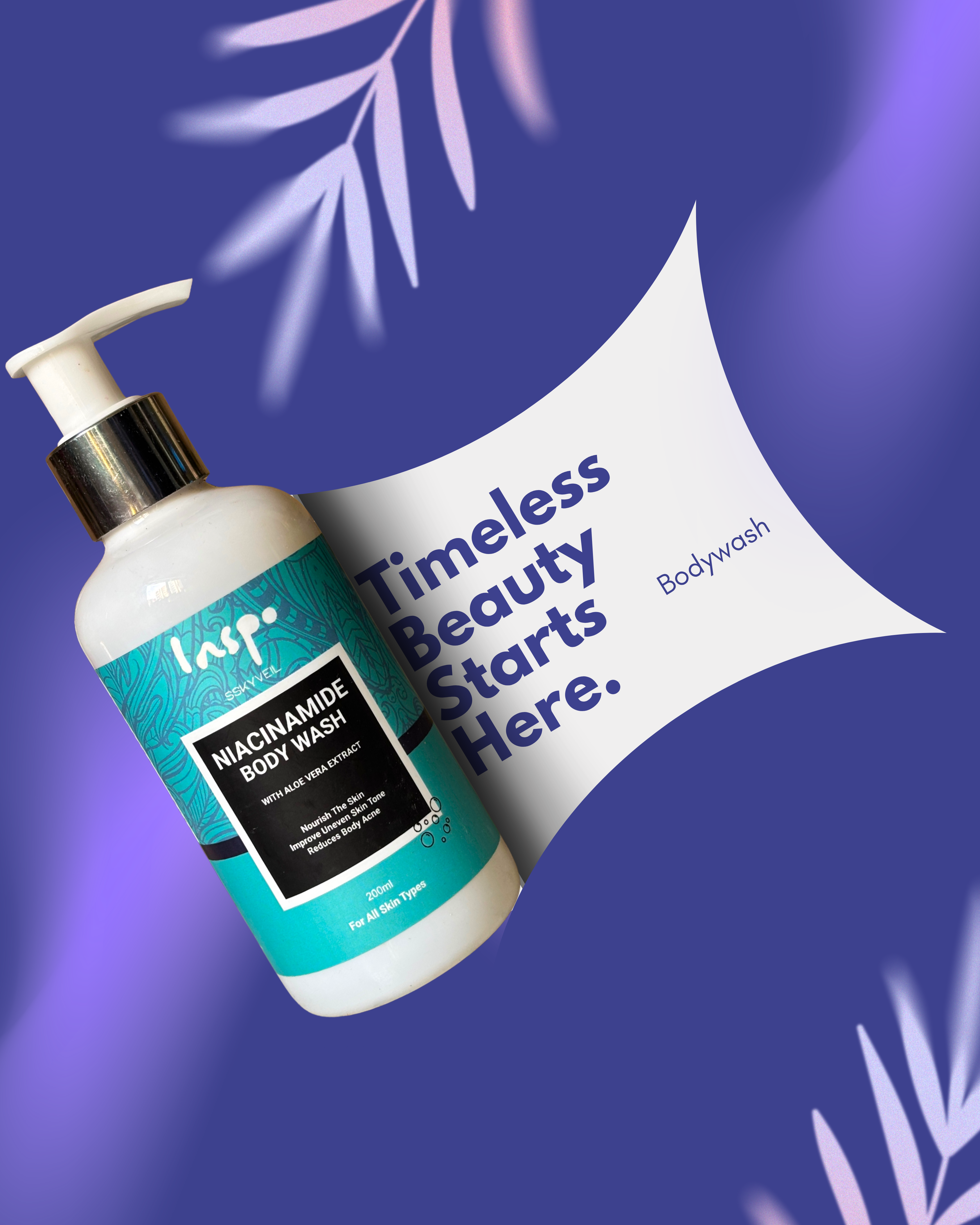 Niacinamide body wash