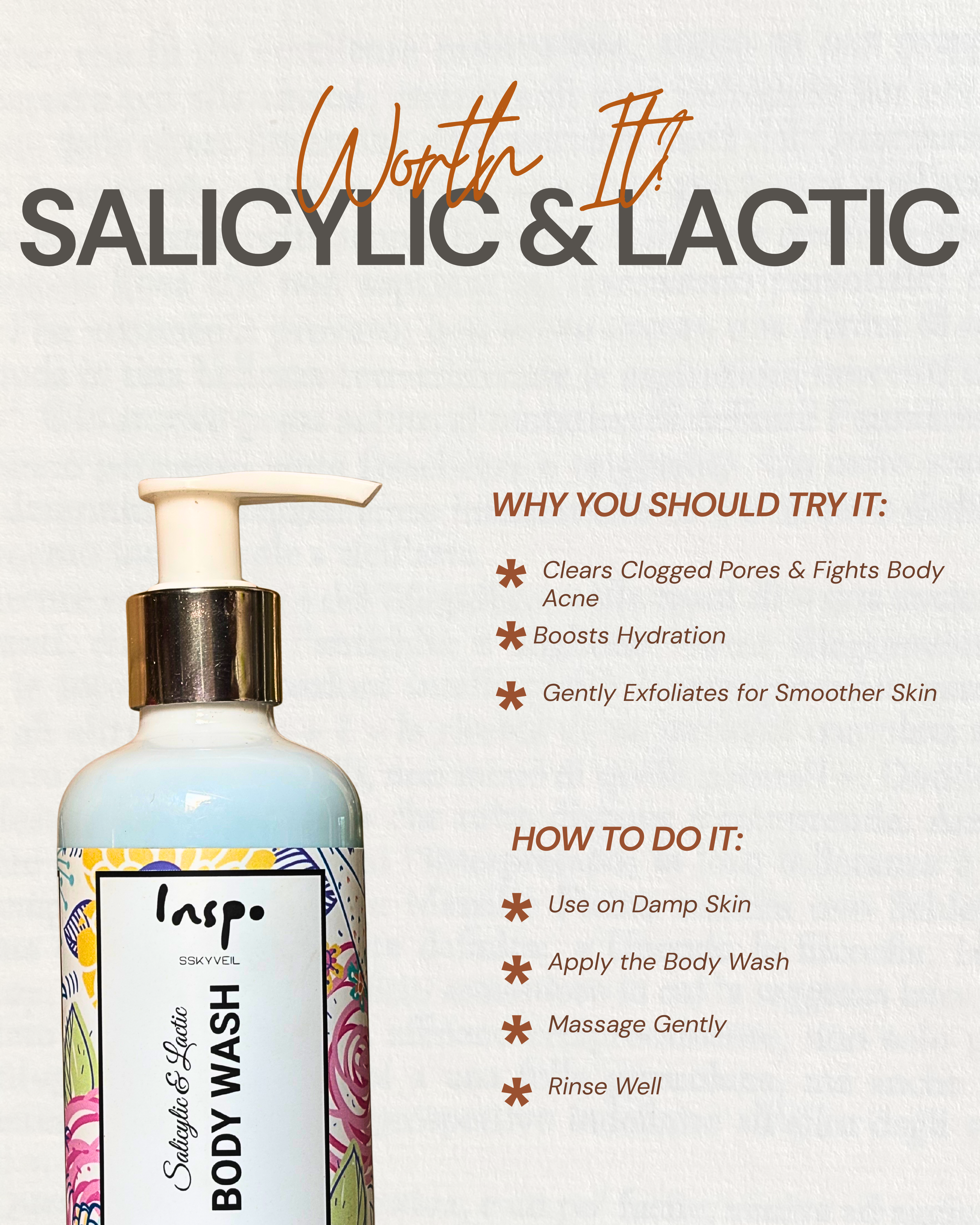 Salicylic & lactic acid